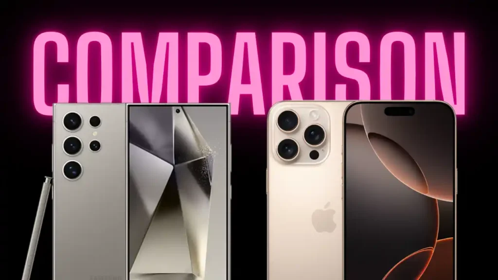 iphone 16 pro max vs galaxy s25 ultra comparison nerdy geekie